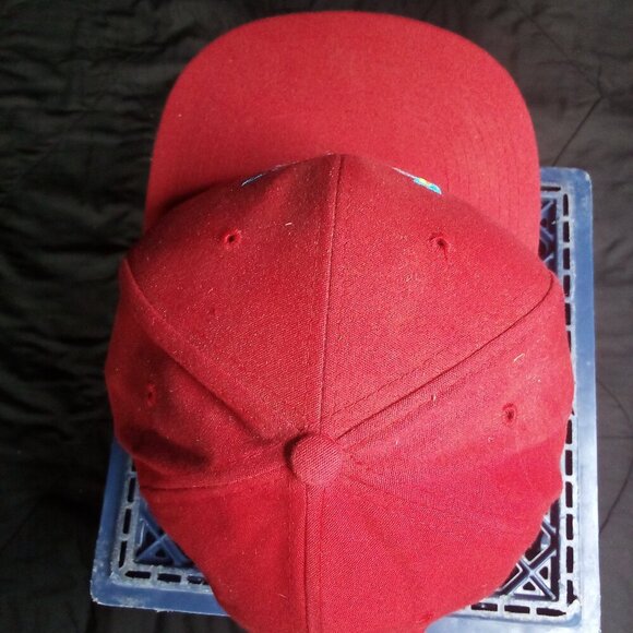 Deadstock Vintage Ballpark Hot Dogs Snap Hat Cap - Picture 4 of 7